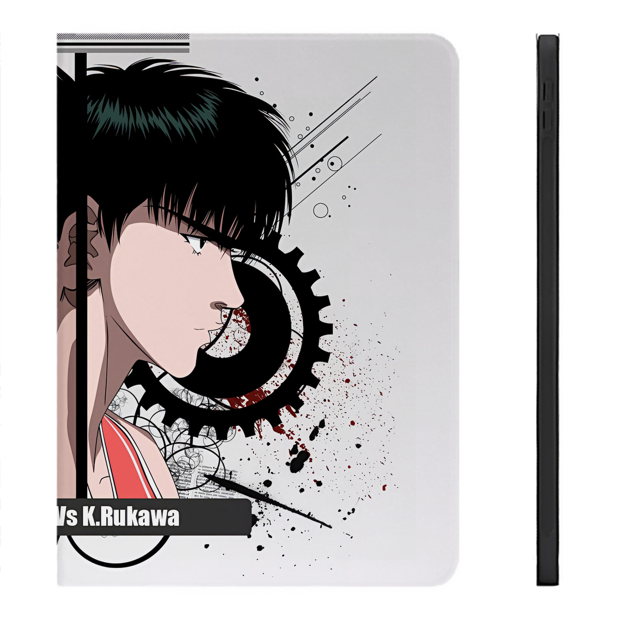 （画像用） SLAM DUNK／スラムダンク IPadケース ペンホルダー付き ブックスタイルデザイン